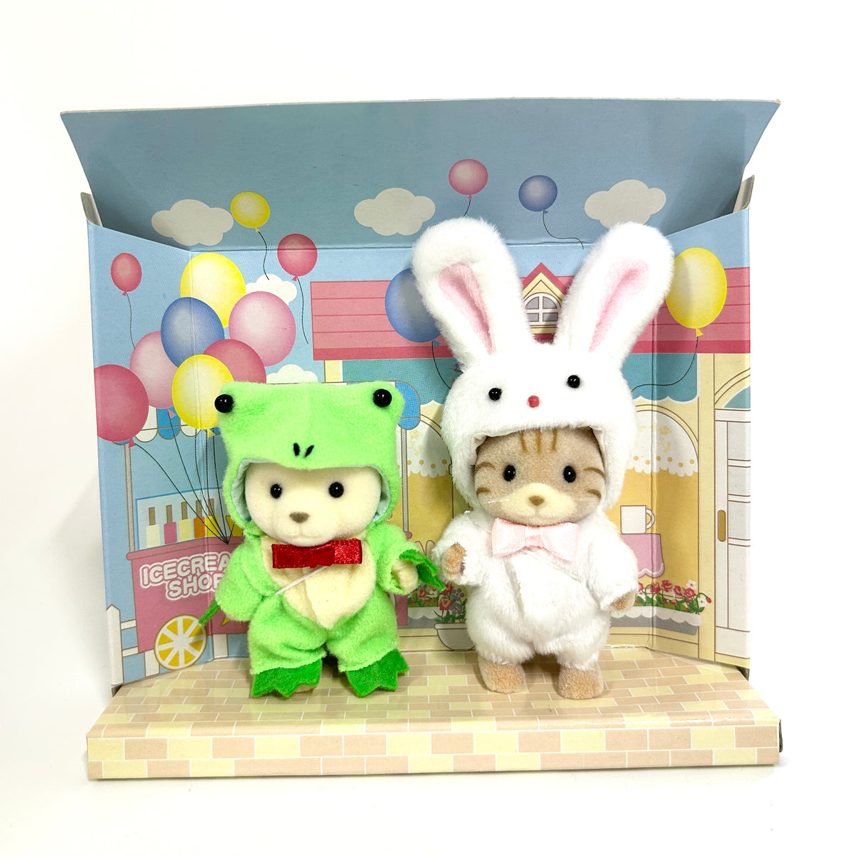 [used] Toy's Dream Project Costume Pair Sylvanian Families Calico Critters