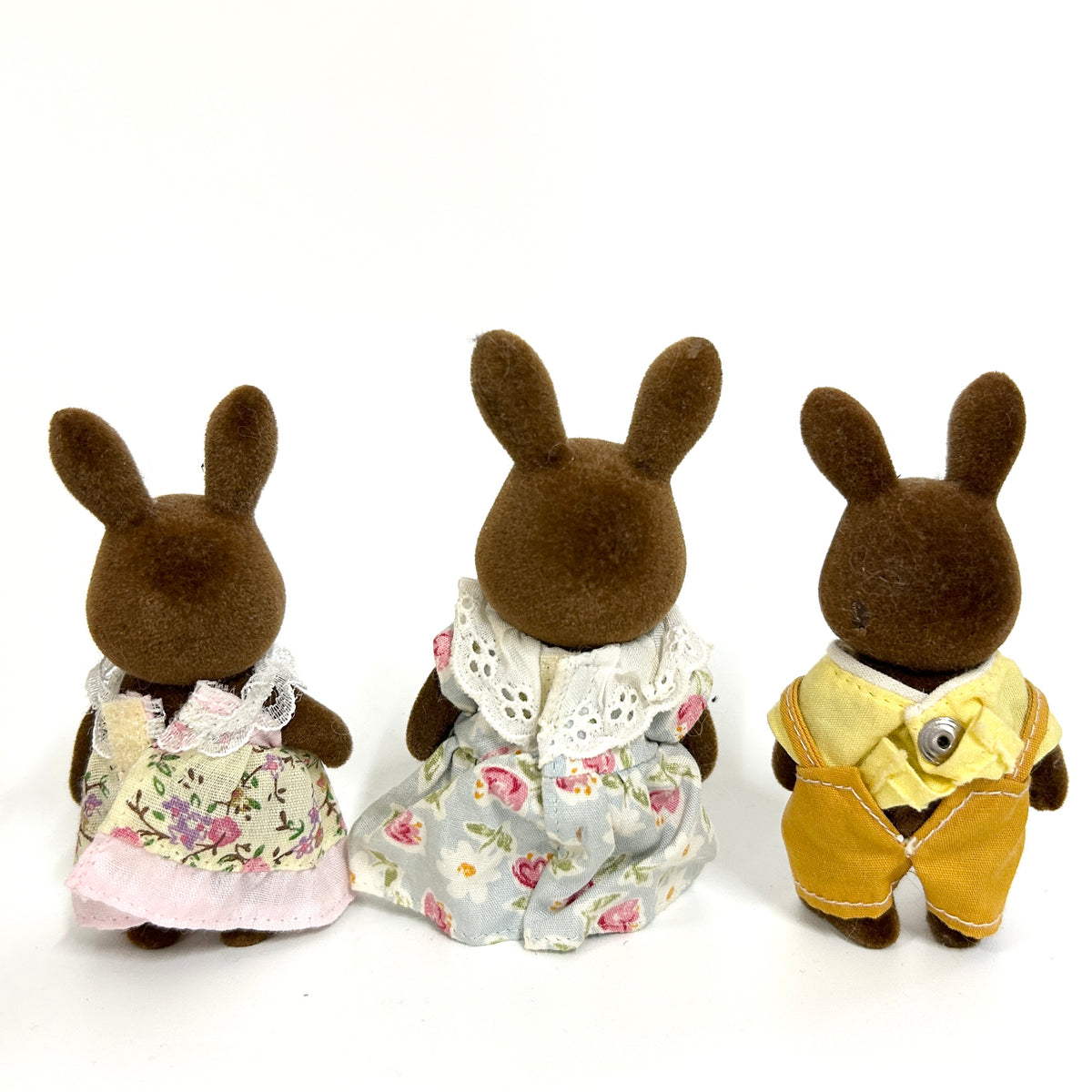 [used] Brown Rabbit Mother Girl Boy Sylvanian Families Calico Critters