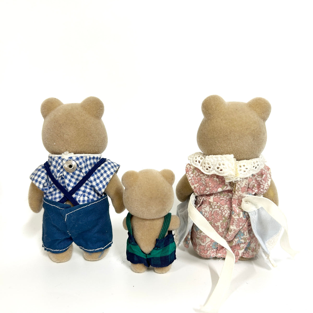 [used] Bear Family Sylvanian Families Calico Critters