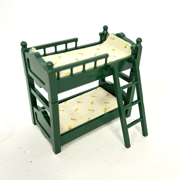 [Used] GREEN BUNK BED SET Epoch Japan Sylvanian Families