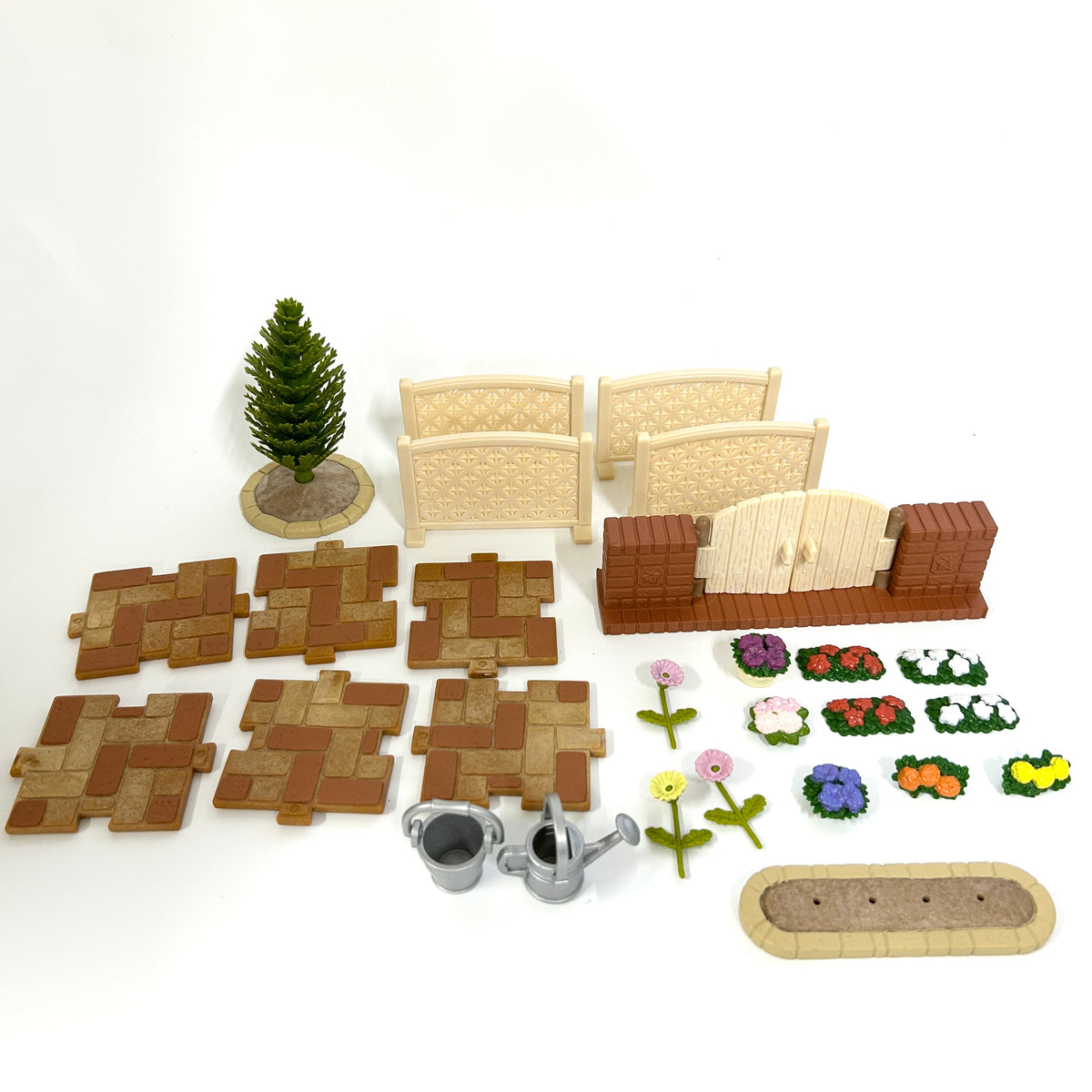 [used] Garden Set 2002 KA-602 Sylvanian Families Calico Critters