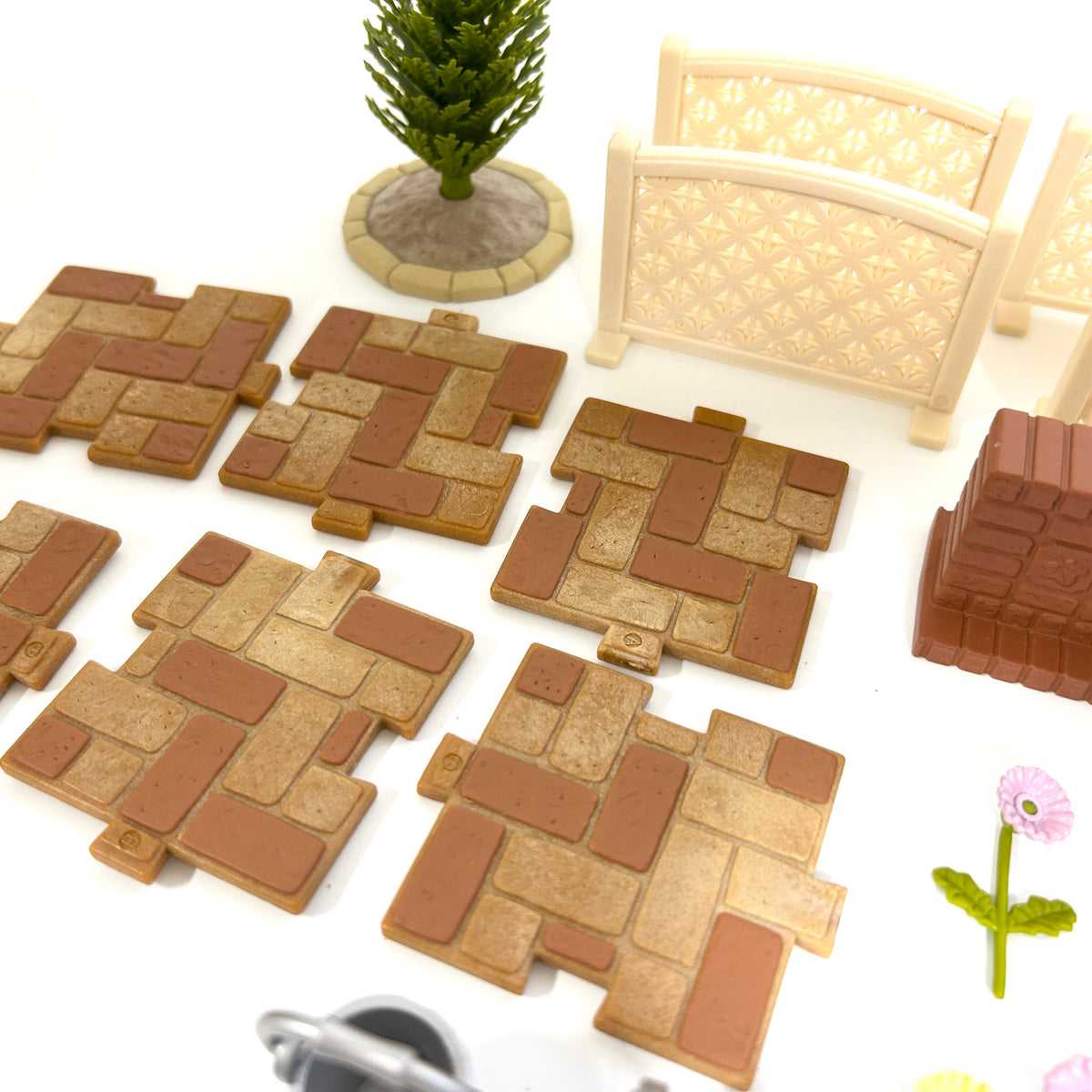 [used] Garden Set 2002 KA-602 Sylvanian Families Calico Critters