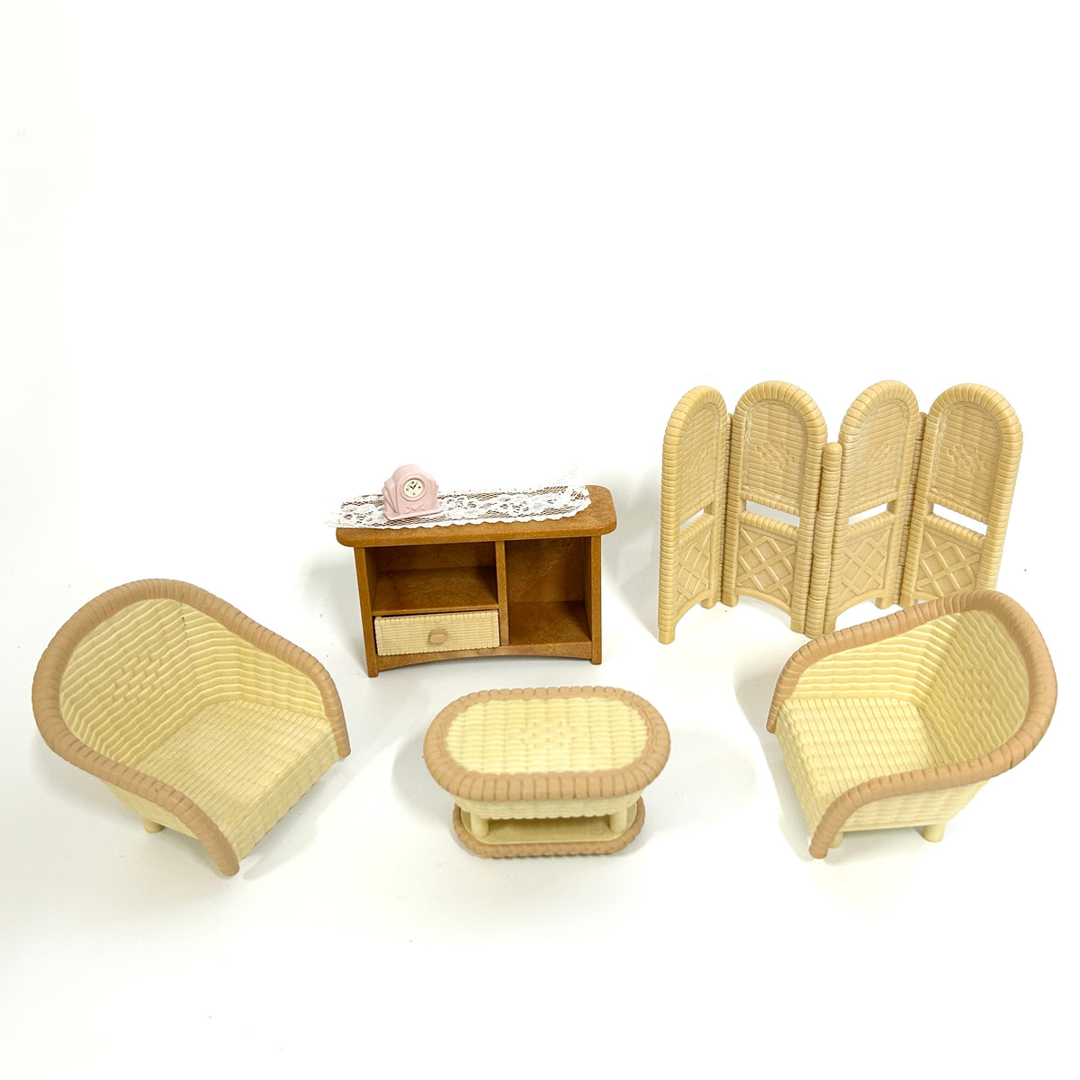 [used] Natural Living Room 2003 SE-137 Sylvanian Families Calico Critters