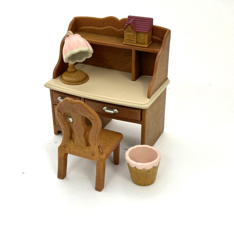 [Used] STUDY DESK SET Epoch Japan Sylvanian Families