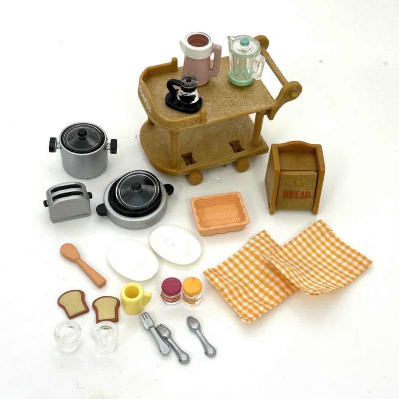 [Used] KITCHEN APPLIANCES SET KA-407 Epoch Sylvanian Families