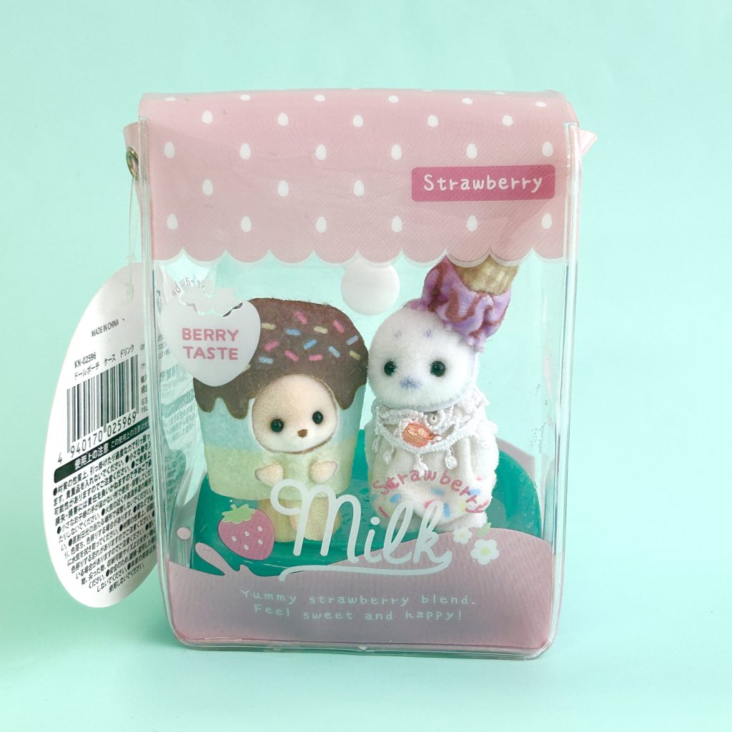 Bolsa para Muñeca Rosa Leche de Fresa Seria
