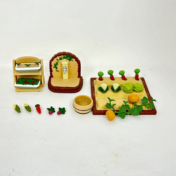 [Used] VEGETABLE GARDENING SET KA-616 Epoch Sylvanian Families