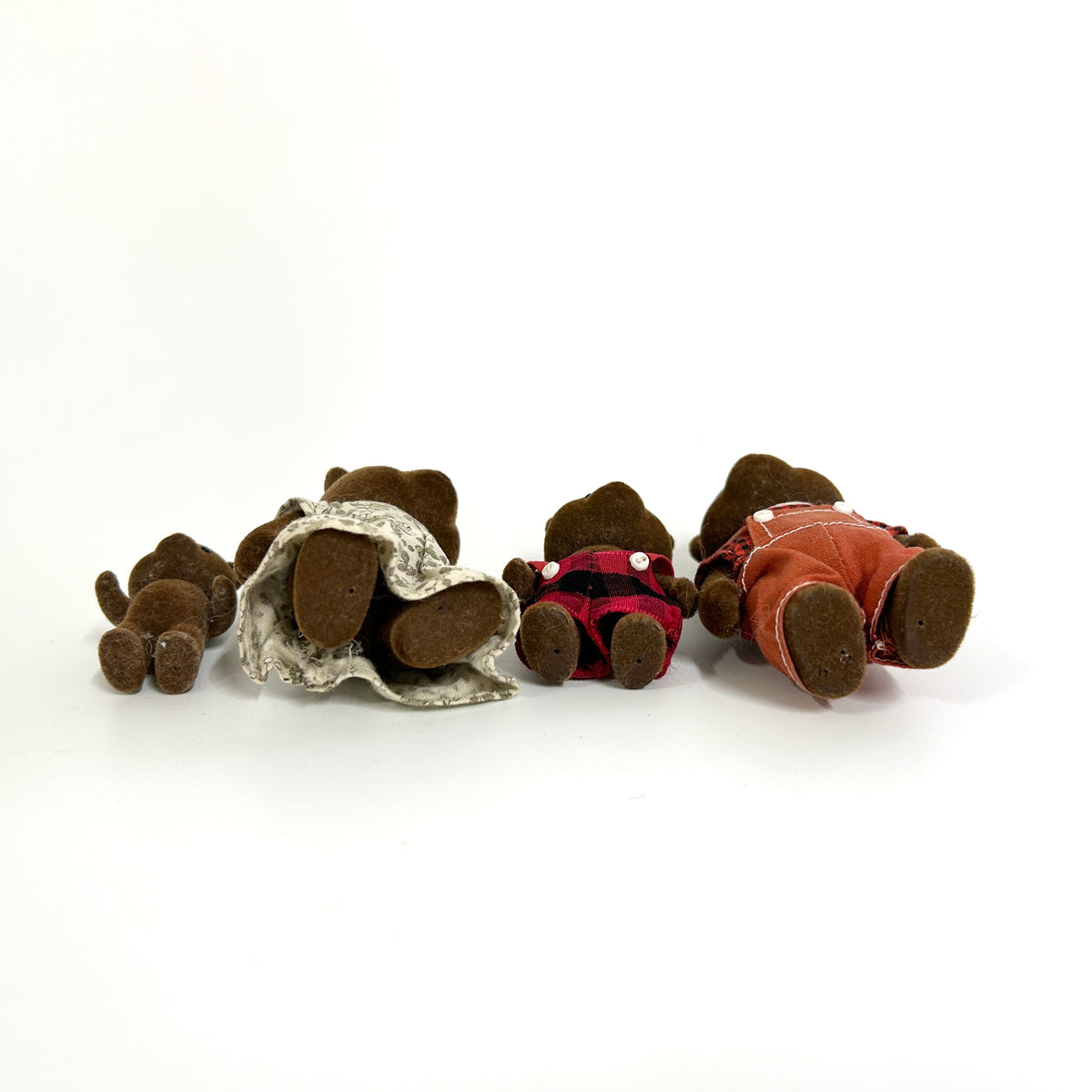 [used] Brown Bear Family Sylvanian Families Calico Critters
