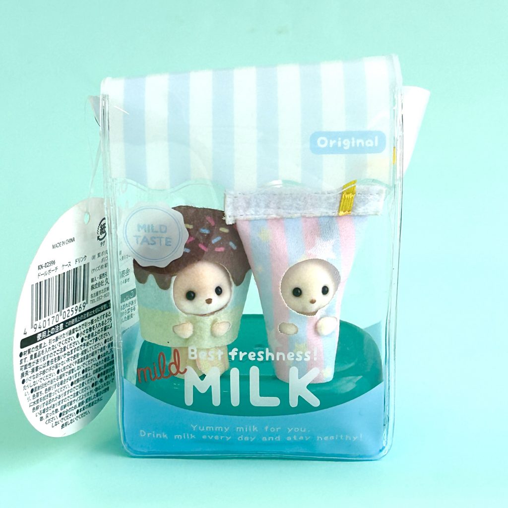 Bolsa para Muñeca Serie Leche Azul