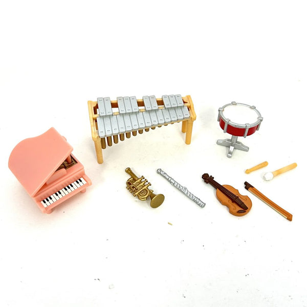 [Used] MUSICAL INSTRUMENT SET Epoch Japan Sylvanian Families