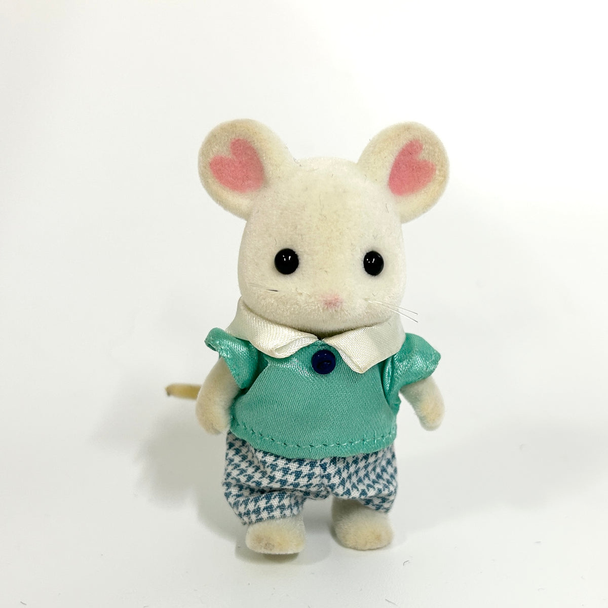 [used] Marshmallow Mouse Boy NE-105 Sylvanian Families Calico Critters