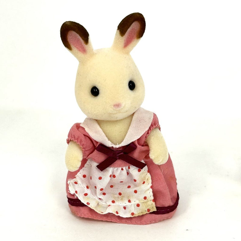 [Used] CHOCOLATE RABBIT FAMILY Epoch Japan Sylvanian Families