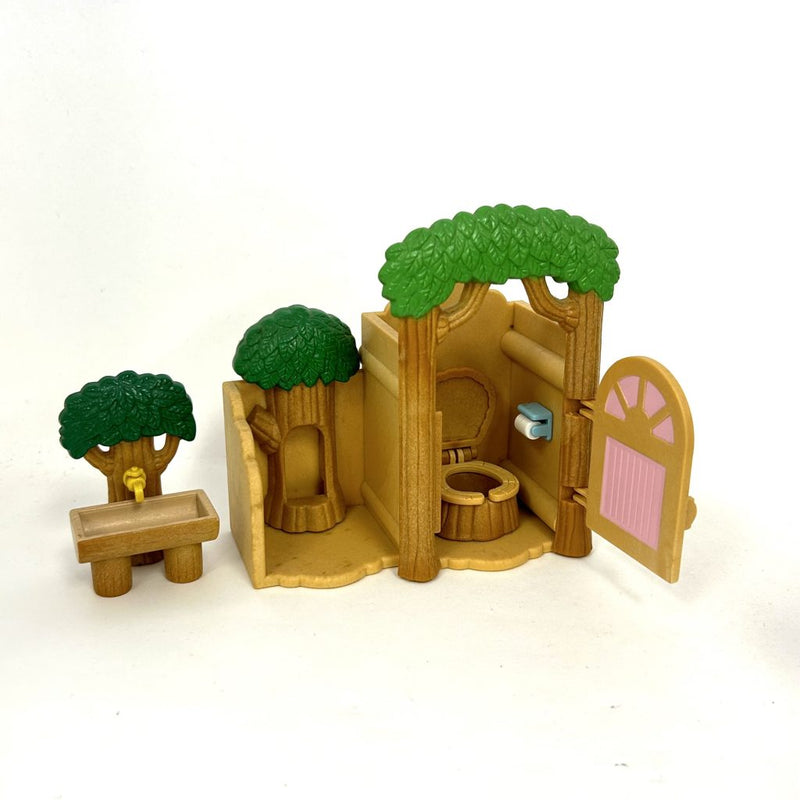 [Used] REFLESHING TOILET SET S-04 Japan Sylvanian Families