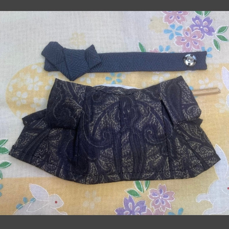 HANDMADE BLACK KIMONO FOR FATHER Japan Does not apply