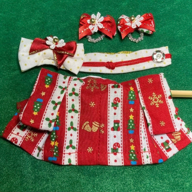 HANDMADE CHRISTMAS PATTERN KIMONO FOR SISTER Japan Does not apply