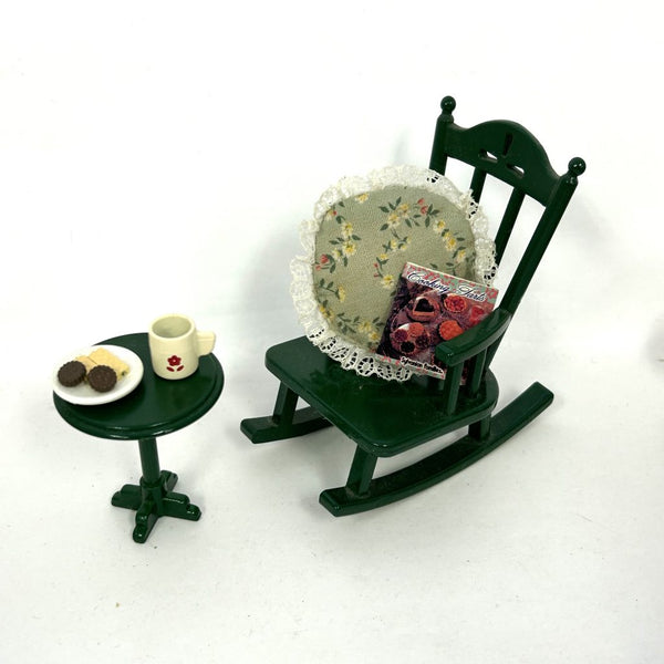 [Used] ROCKING CHAIR SET KA-73 Epoch Japan Sylvanian Families