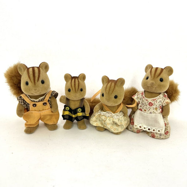 [Used] WALNUT SQUIRREL FAMILY Japan Epoch Sylvanian Families