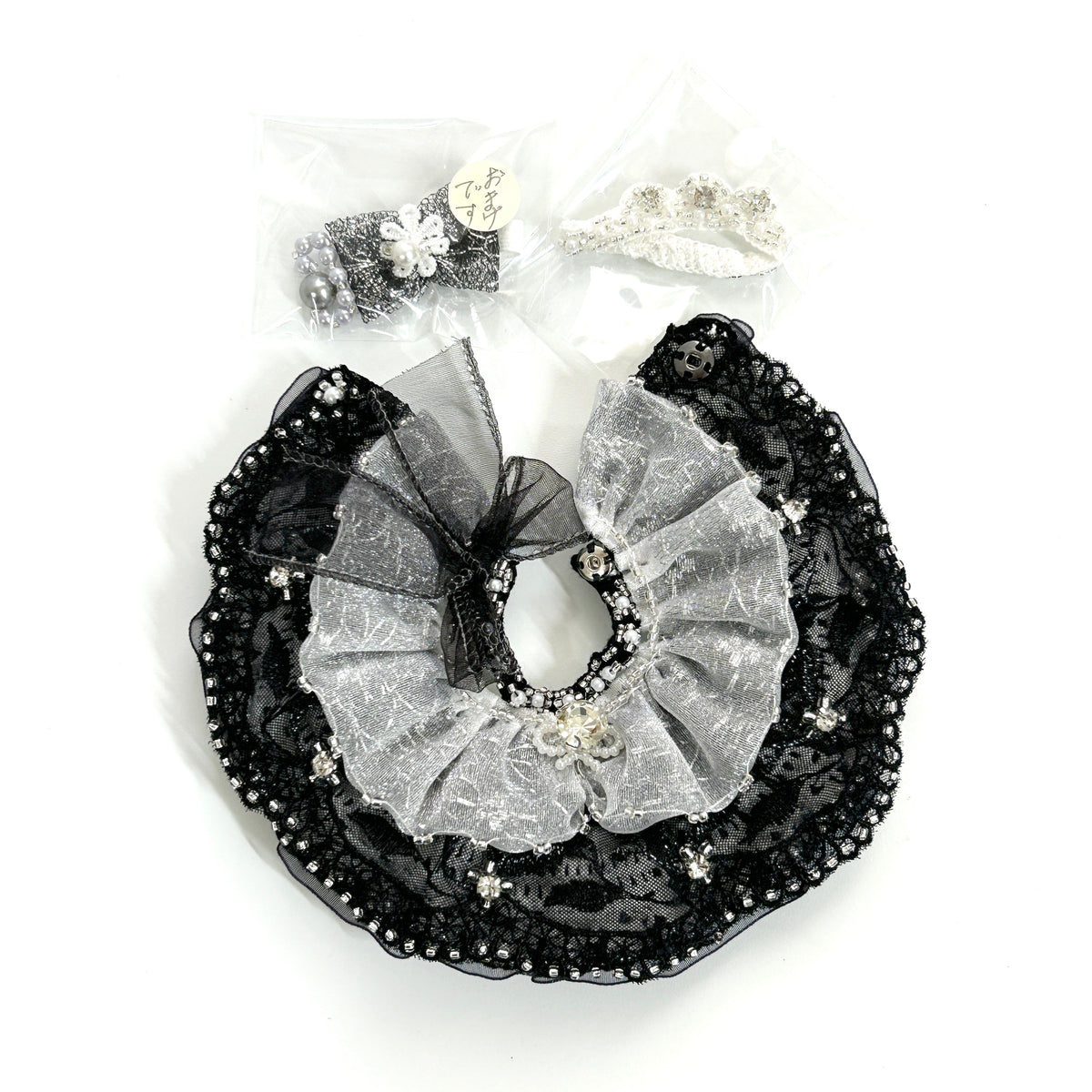 Black Lace Tiered Dress A Handmade