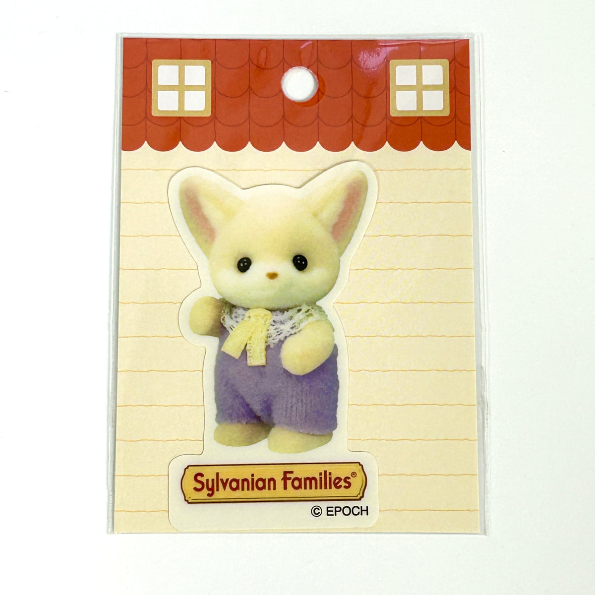Sticker Fennec Fox Baby Sylvanian Families Calico Critters