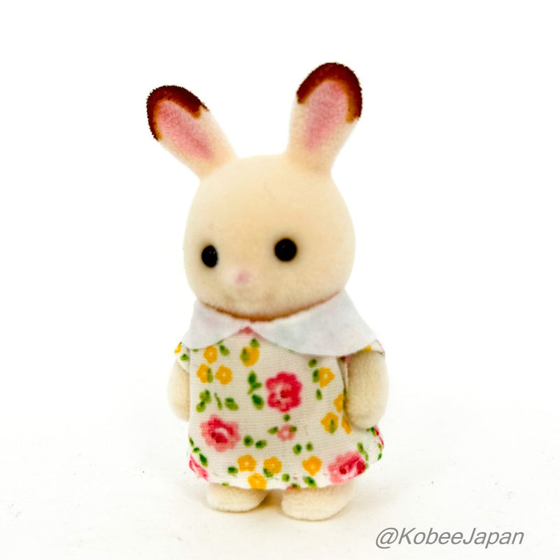 Sylvanian Park Ibaraido BABY CHOCOLATE RABBIT 4 Japan Sylvanian Families