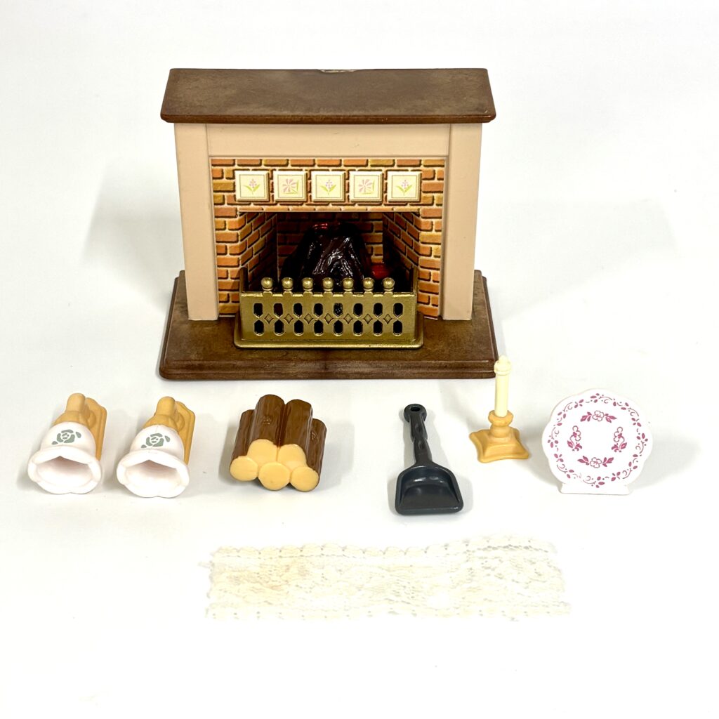 [used] Fireplace Set KA-505 Sylvanian Families Calico Critters