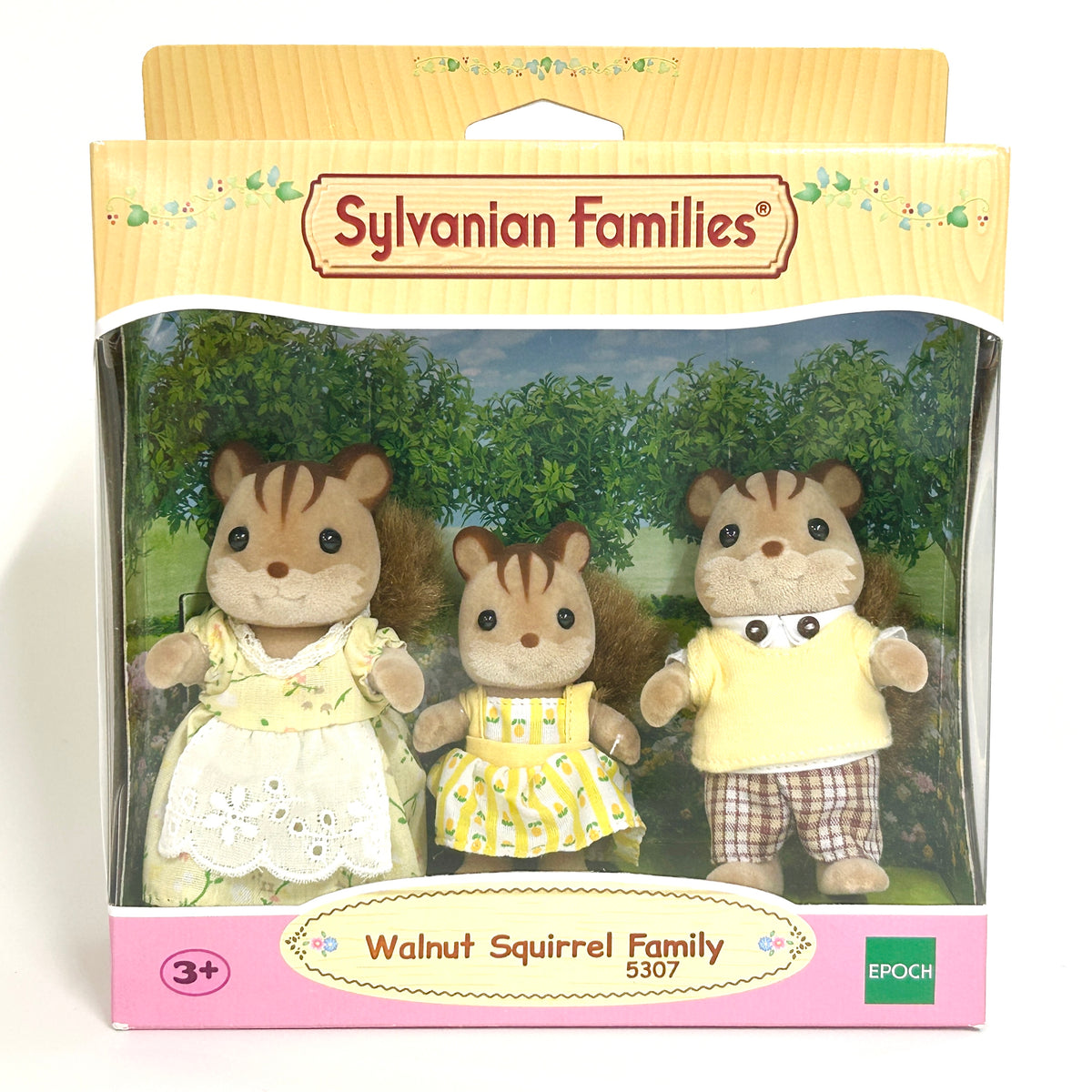 Walnut Squirrel Family 2018 5307 Sylvanian Families Calico Critters