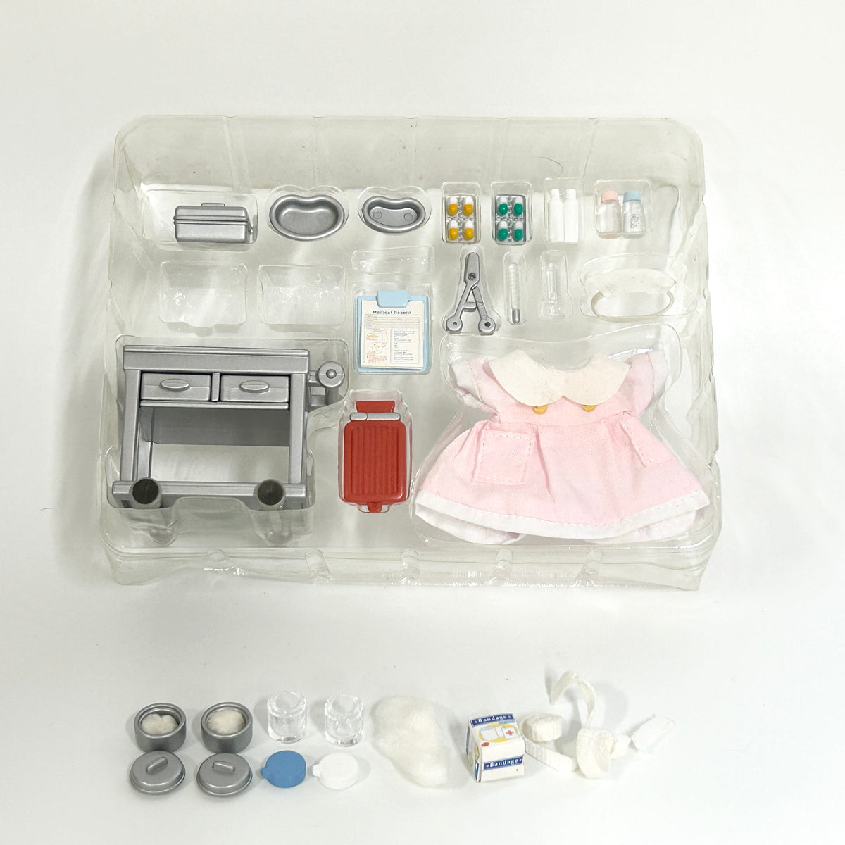 [used] Nurse Set 2002 H-02 Sylvanian Families Calico Critters