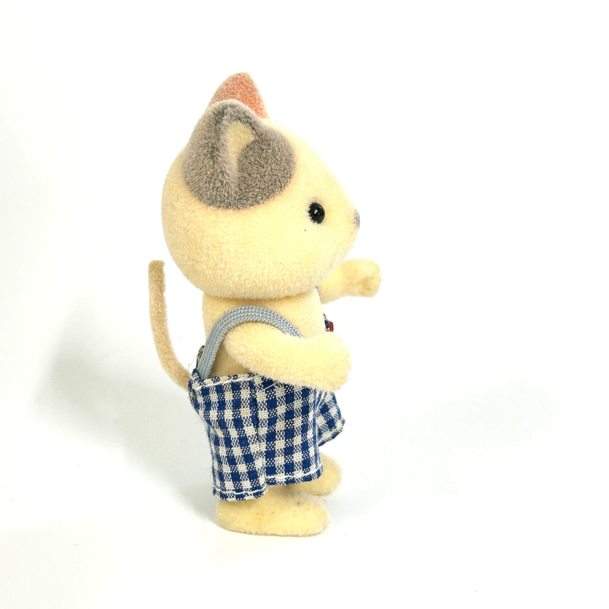 [used] Vintage Whisker Spotted Cat Boy 1996 Sylvanian Families Calico Critters
