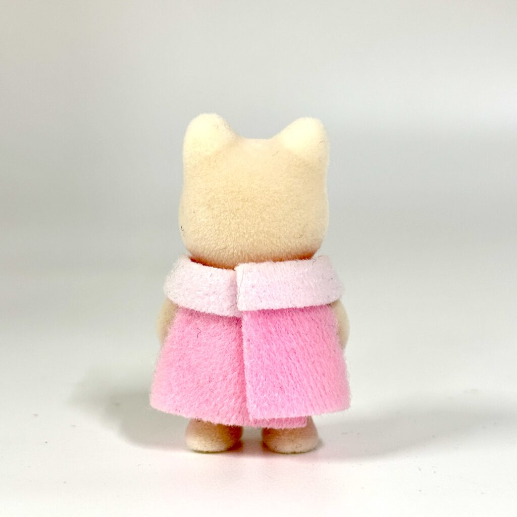[used] Silk Cat Baby Sylvanian Families Calico Critters