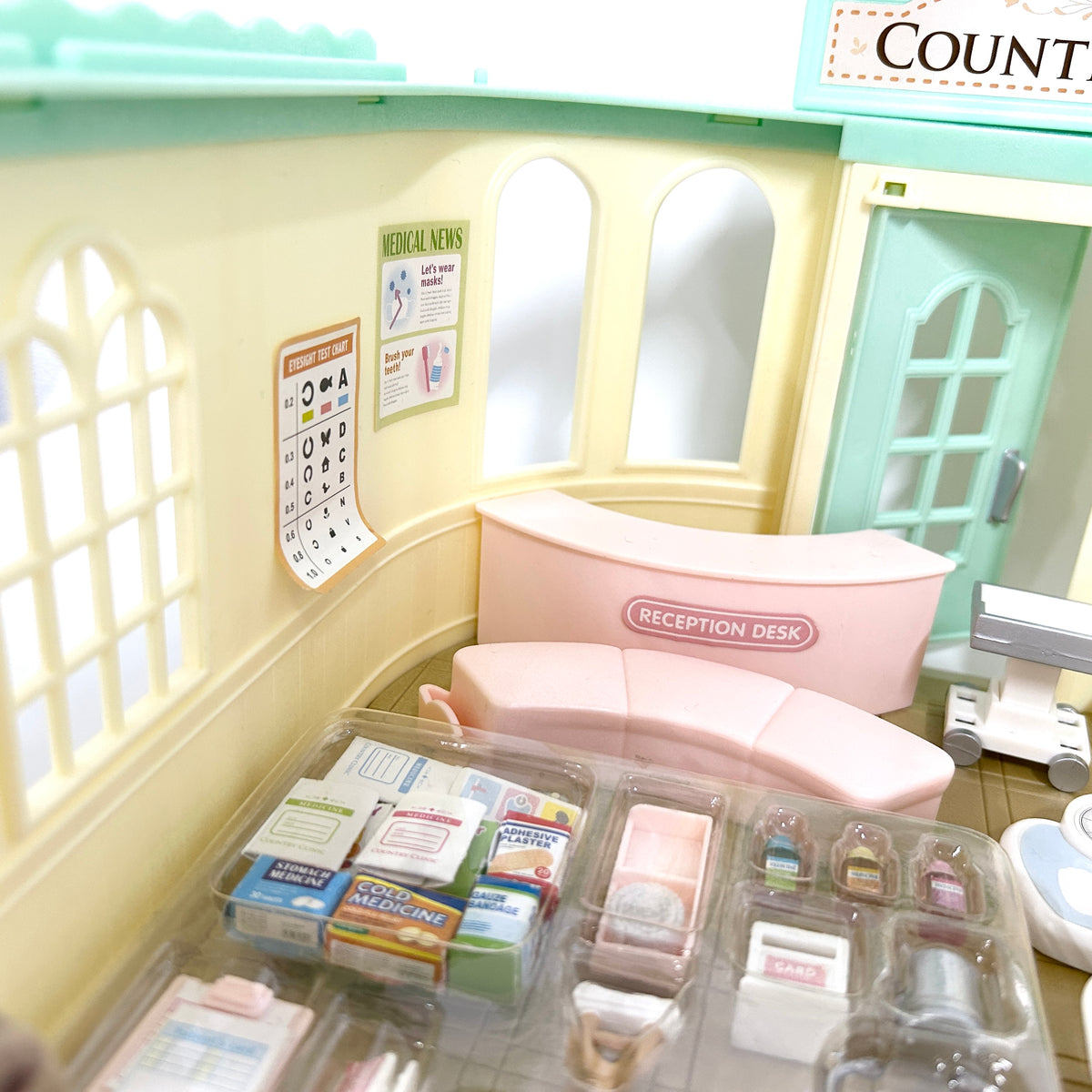 [used] Country Clinic Gift Set Sylvanian Families Calico Critters