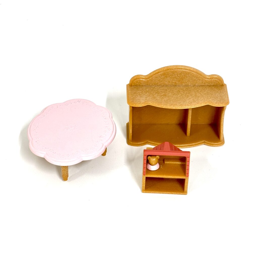 [used] Baby Forniture Set Sylvanian Families Calico Critters