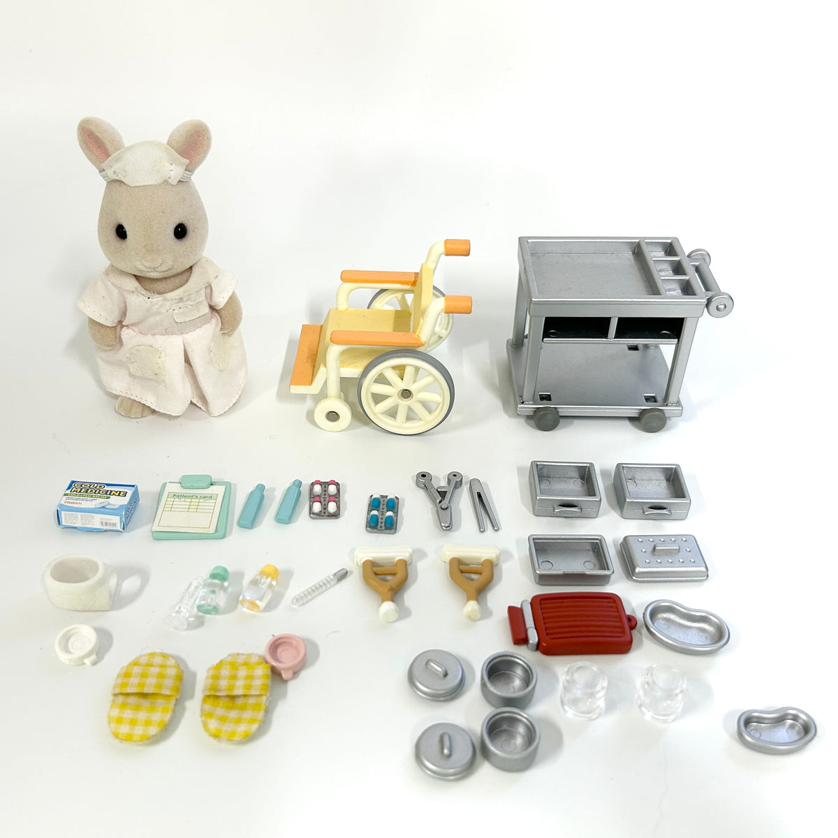[used] Nurse Set 2013 H-13 Sylvanian Families Calico Critters