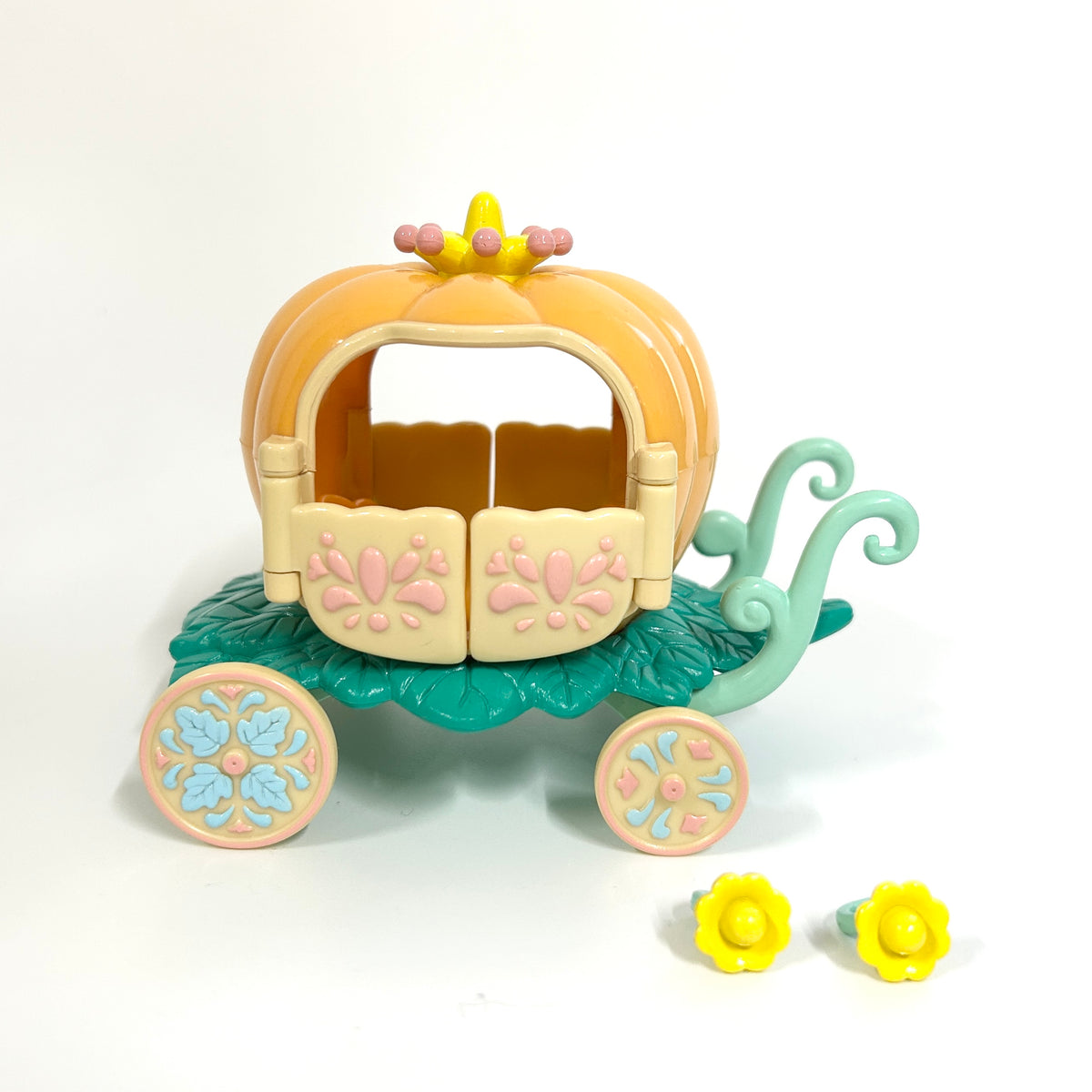 [used] Vintage Misty Forest Pumpkin Carriage 1996 F-05 Sylvanian Families Calico Critters