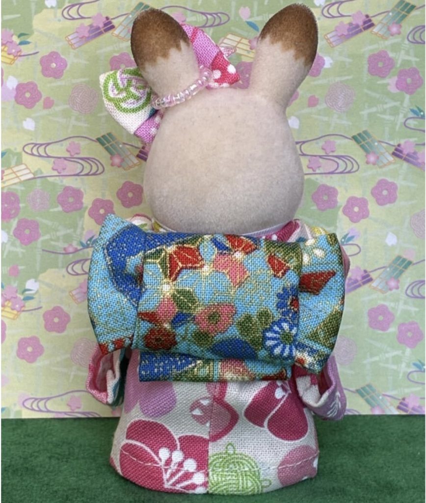 Kimono Fleuri Coloré Pour Maman Fait à la Main