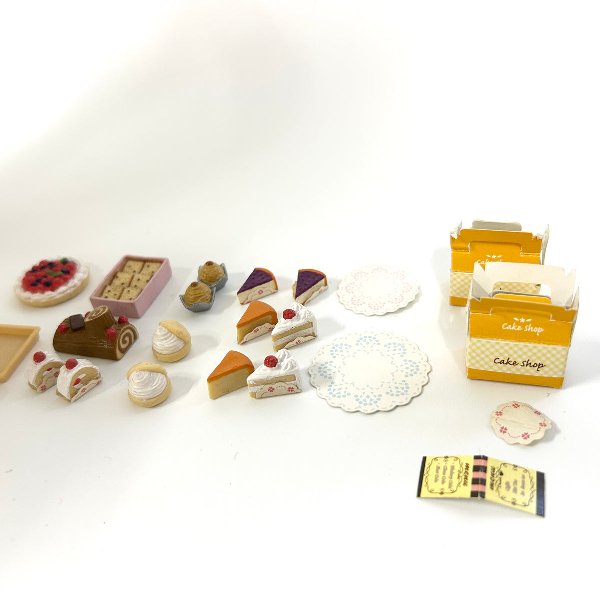 [used] Cake Set 2008 MI-57 Sylvanian Families Calico Critters