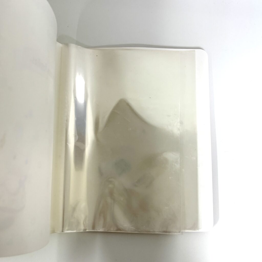 [used] File Book and Sticker Sylvanian Families Calico Critters