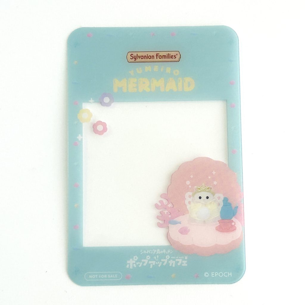 Clear Travel Card Sylvanian Families Calico Critters