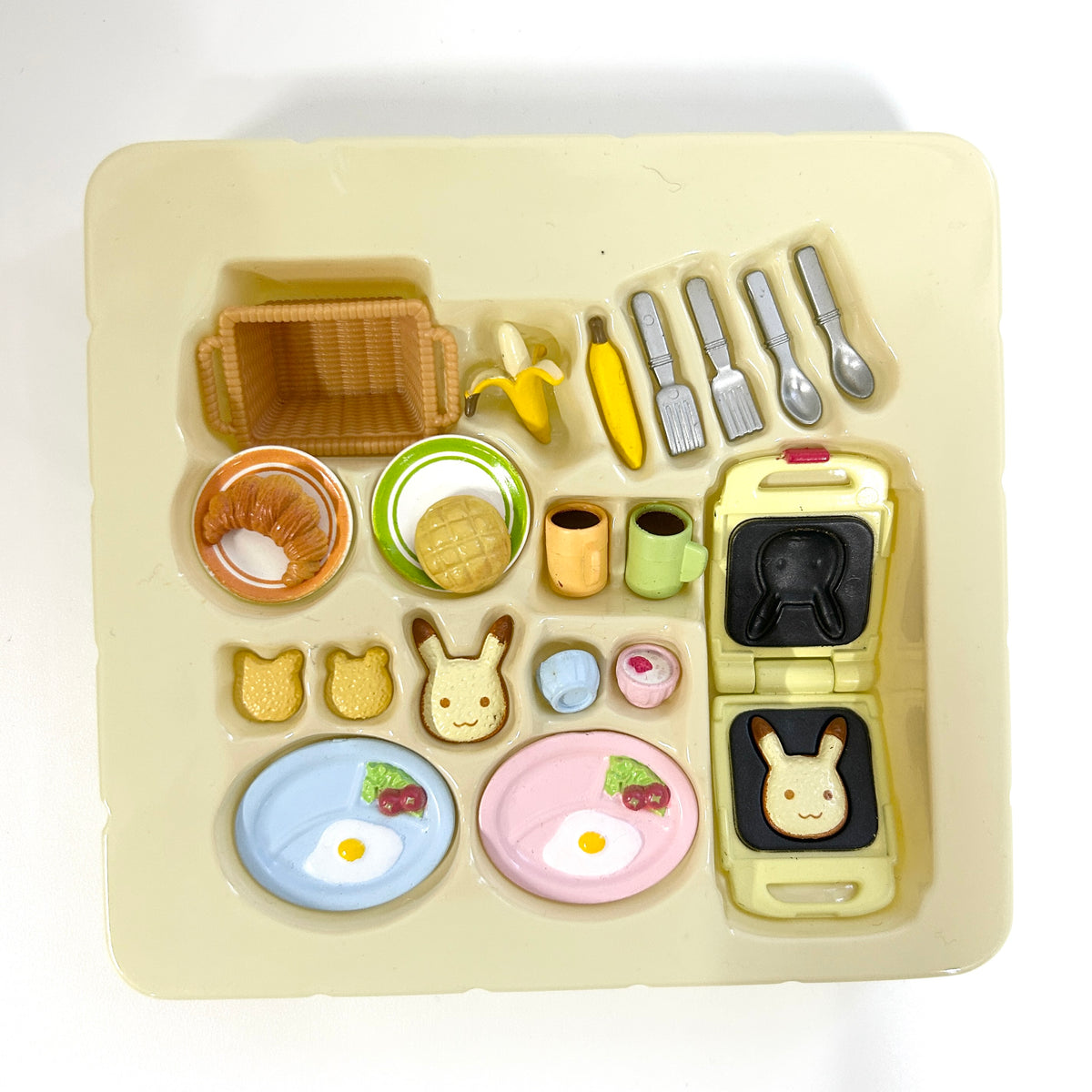 [used] Breakfast Set KA-414 Sylvanian Families Calico Critters