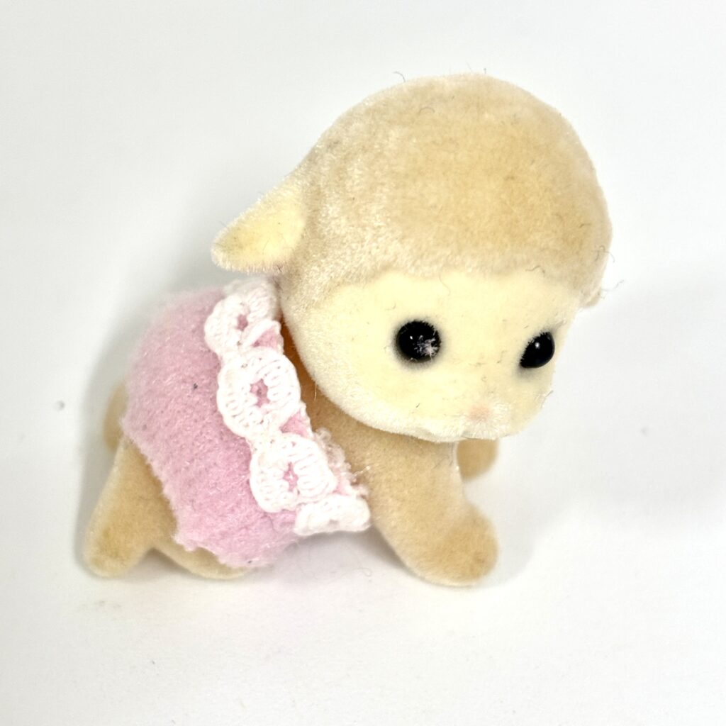 [used] Sheep Twin Baby Sylvanian Families Calico Critters
