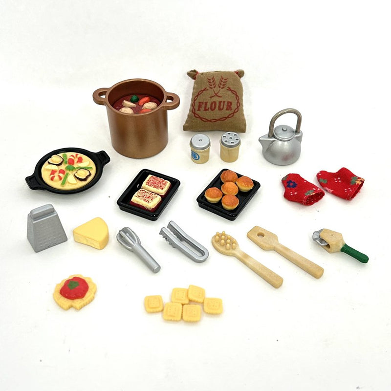 [Used] KITCHENWARE SET MI-20 Japan Sylvanian Families