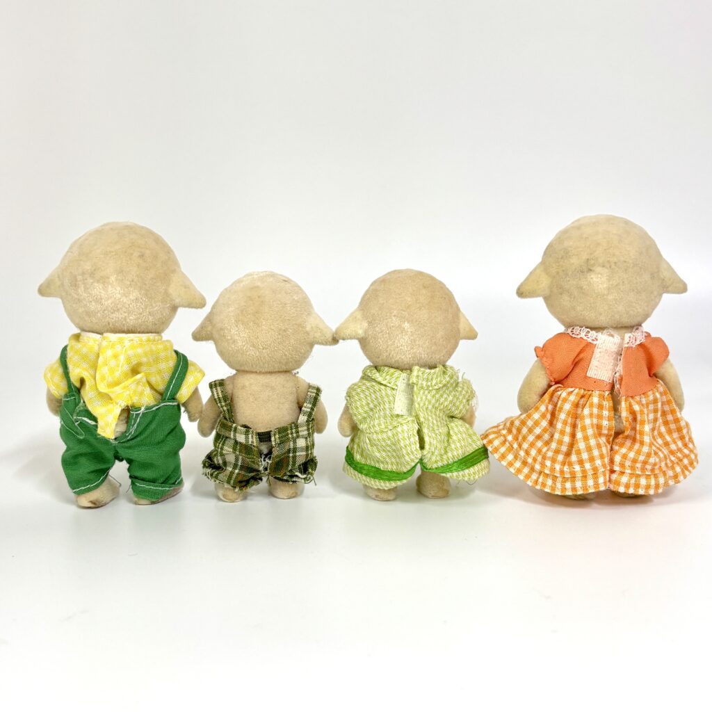 [used] Sheep Family Sylvanian Families Calico Critters