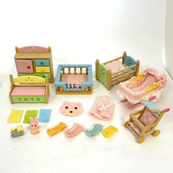 [Used] BABY ROOM FURNITURE SET A Epoch Sylvanian Families