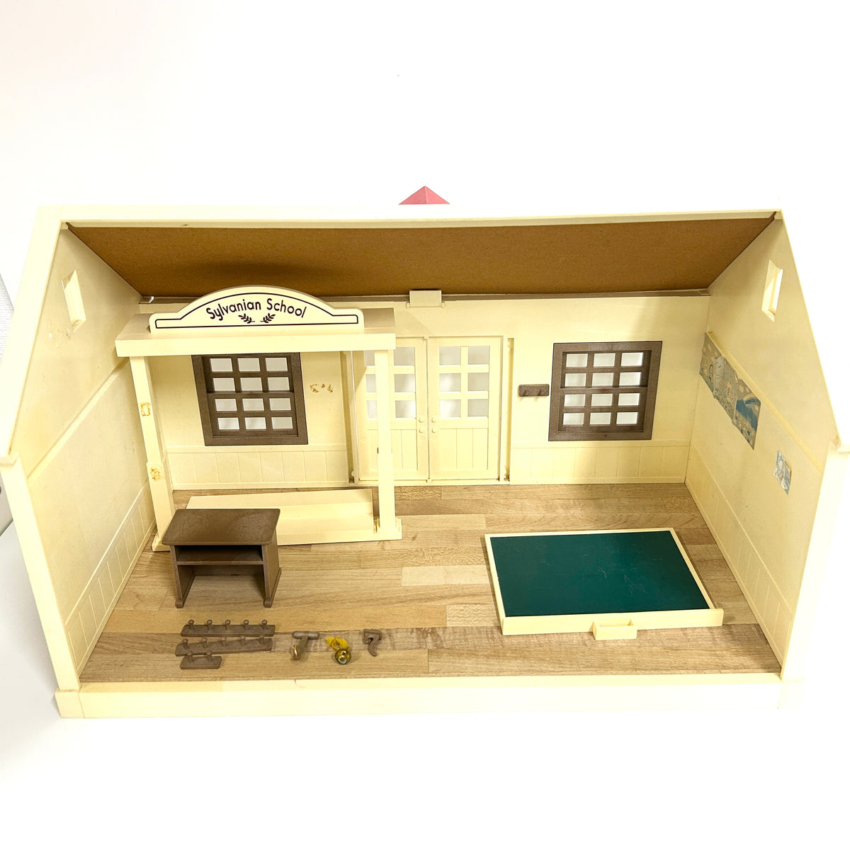 [used] School Deluxe Set Sylvanian Families Calico Critters