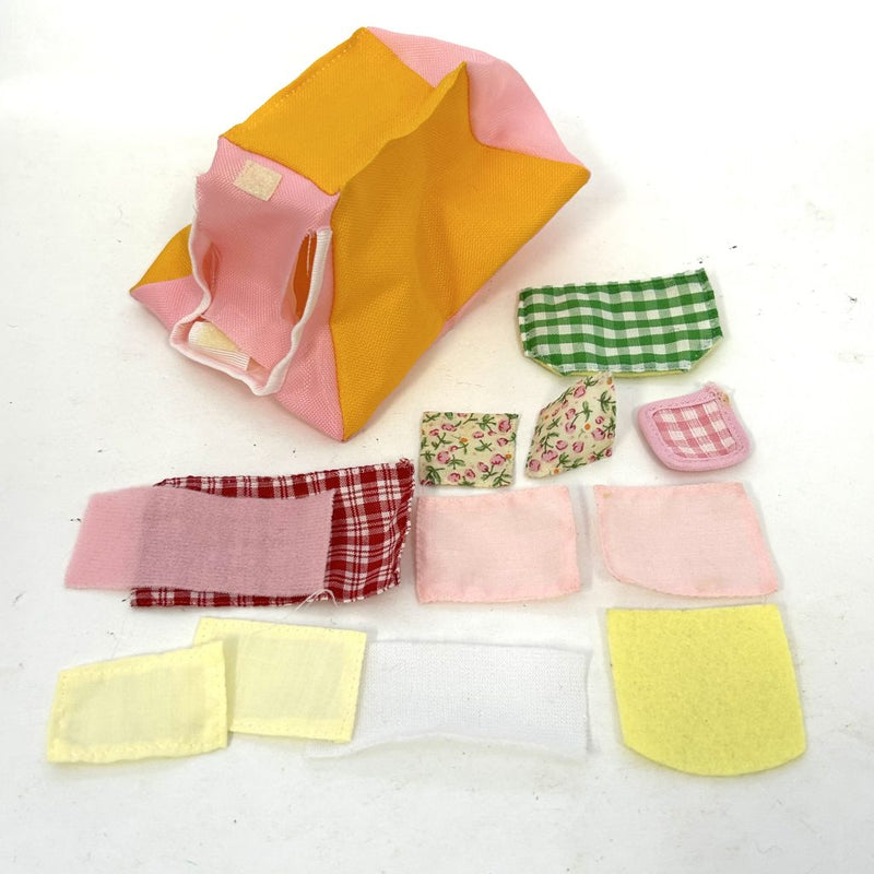 [Used] TENT FABRIC SET Epoch Sylvanian Families