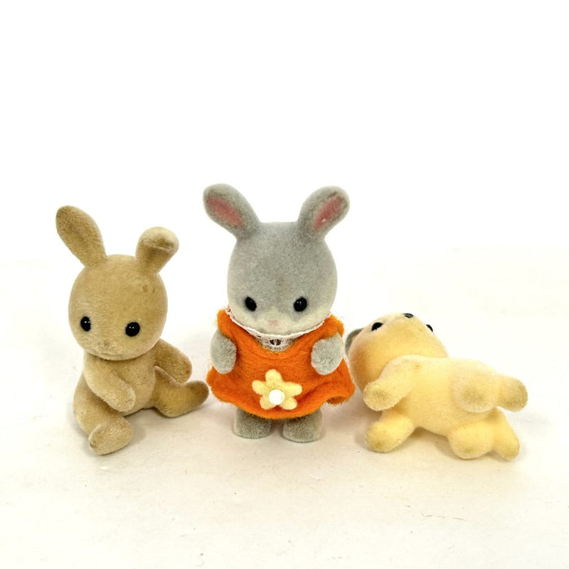 [Used] IVORY RABBIT COTTONTAIL RABBIT WHISKERS CAT Sylvanian Families