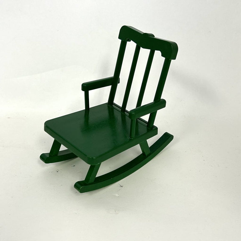 [Used] GREEN ROCKING CHAIR KA-19 Epoch Japan Sylvanian Families