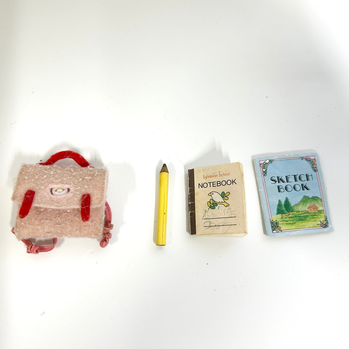 [used] Vintage Bear School Set 1988 Sylvanian Families Calico Critters