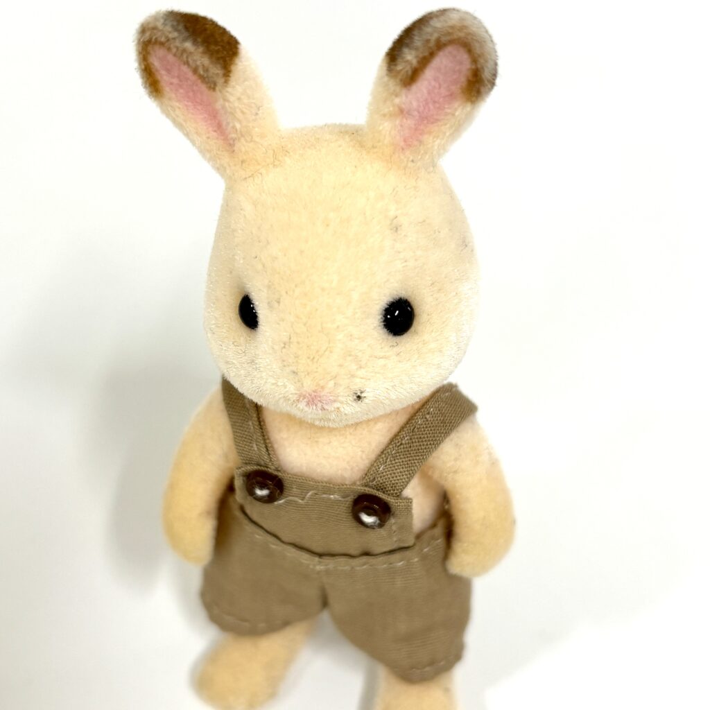 [used] Milk Rabbits and Chocolate Rabbits Sylvanian Families Calico Critters