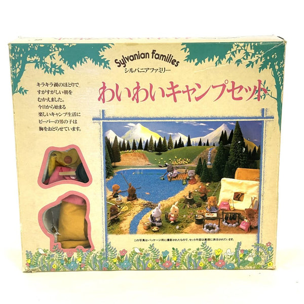 [Used] CAMP BY THE RIVERSIDE SET Epoch Japan Sylvanian Families