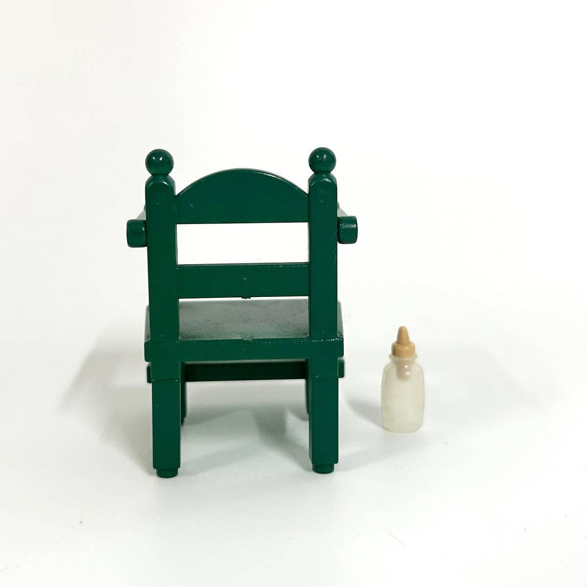 [used] Vintage Green Baby Chair 1991 KA-40 Sylvanian Families Calico Critters